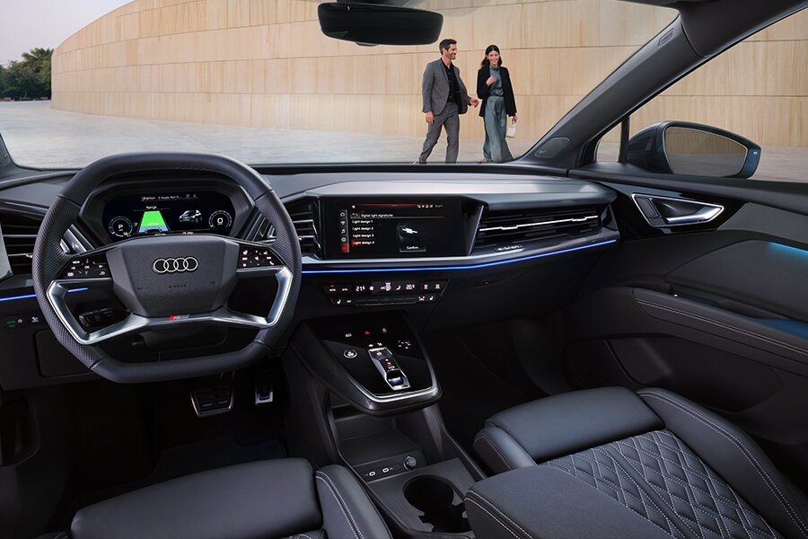 Q4 e-tron interi&oslash;r